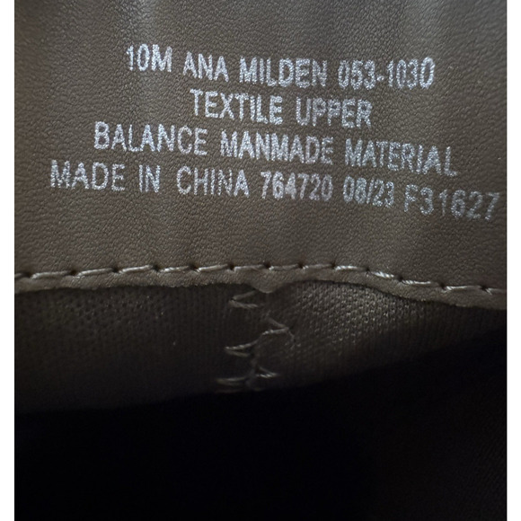 Womens Fall Wedge Heel Boots Chelsea Porchini Booties a.n.a Milden Sz 10 NEW - Picture 6 of 8